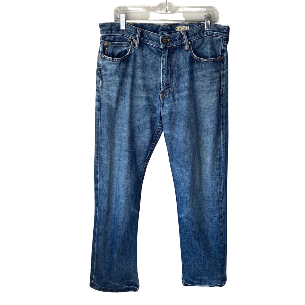 Polo Ralph Lauren Classic 67 Mens Medium Wash Straight Leg Blue Jeans 34x30